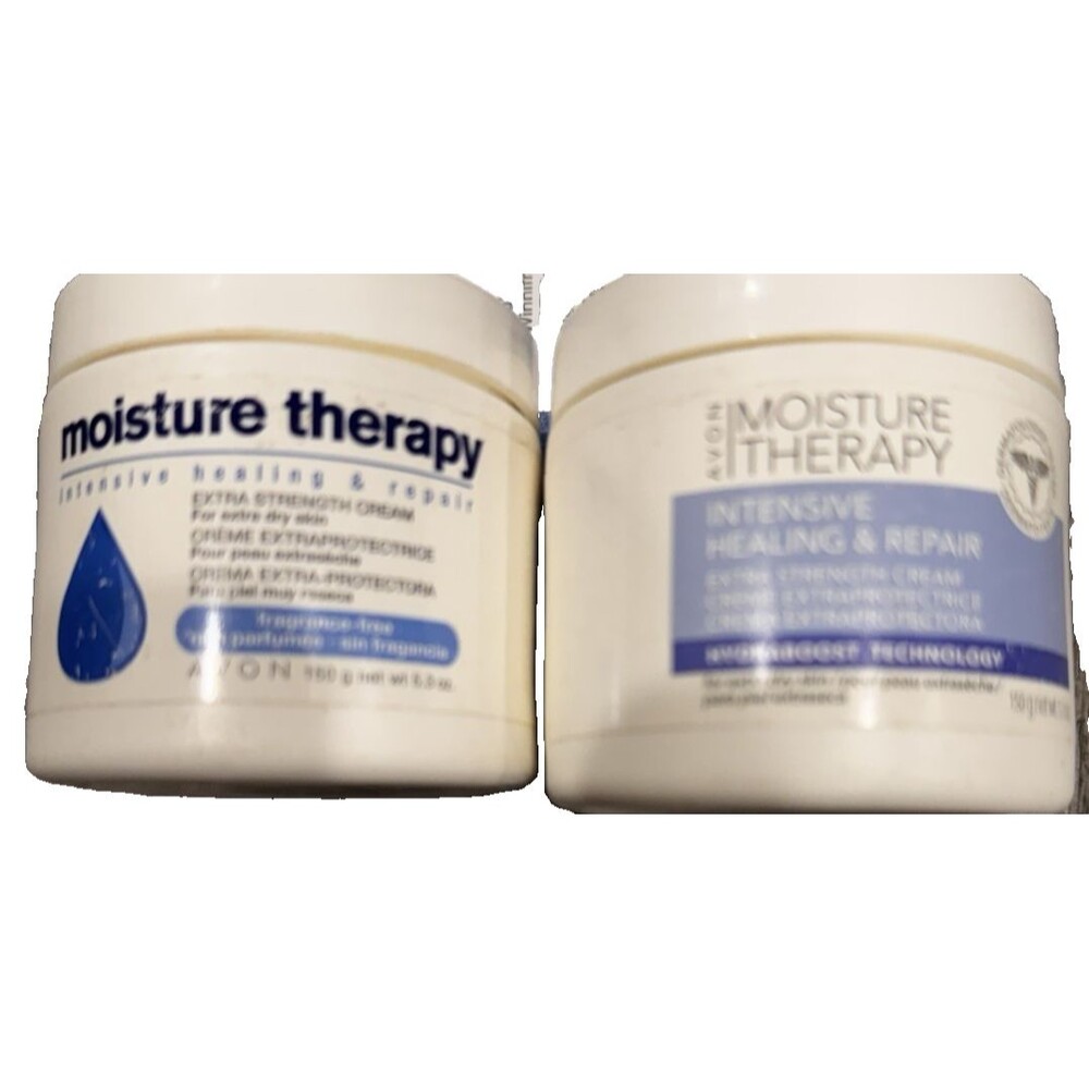 2 x Avon Moisture Therapy Intensive Healing/Repair Extra Strength Cream 5.3oz - Picture 6 of 6